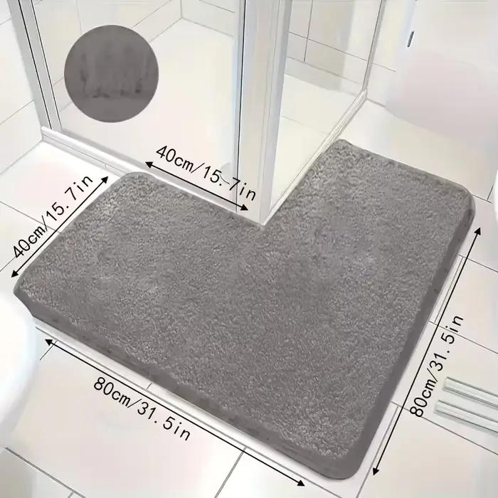 Tapis de sol de cuisine en forme de L de grande taille