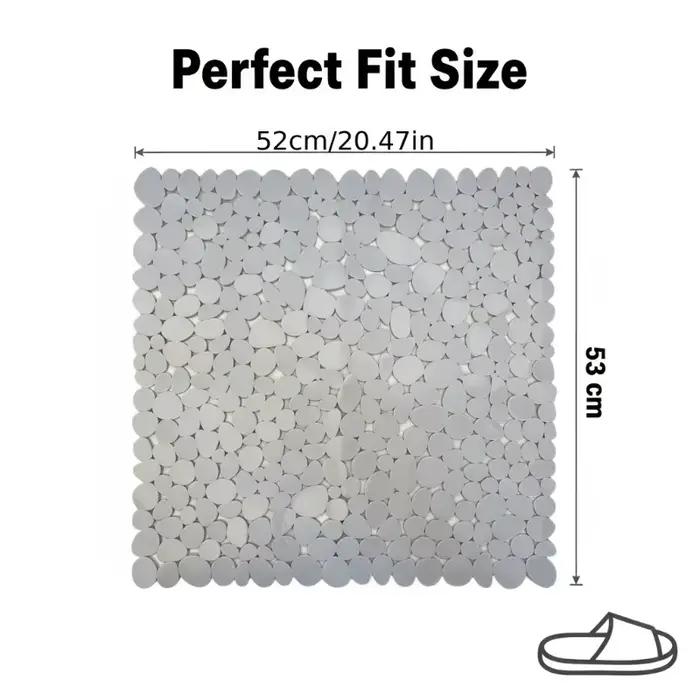 Tapis de bain galets antidérapant