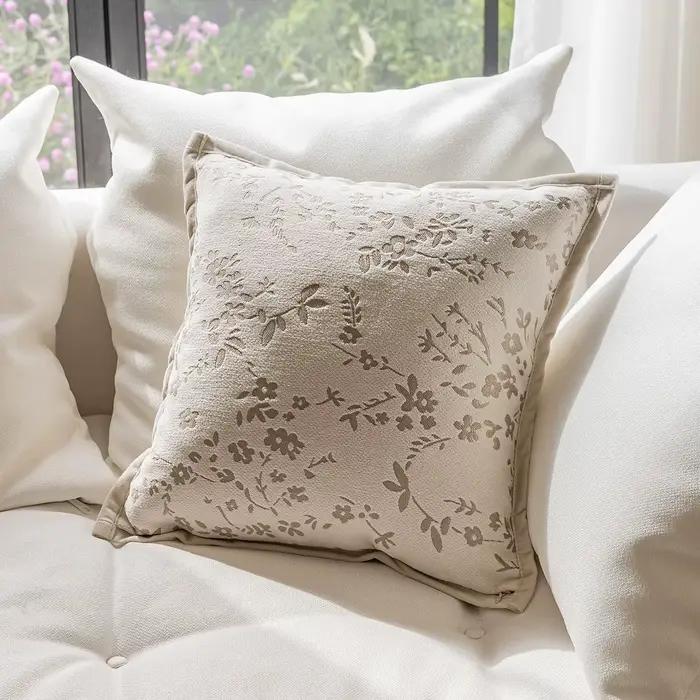 Housses de coussin décoratives en jacquard pour la décoration intérieure