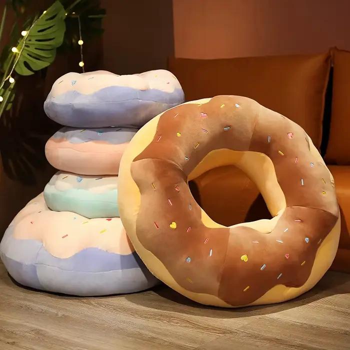 Coussin en peluche de Noël, coussin de Noël, coussin de Noël, coussin de Noël, coussin de Noël, coussin de siège de canapé décoratif