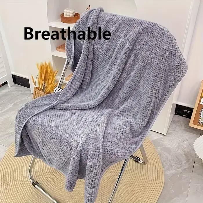 Serviette de bain en treillis d'ananas