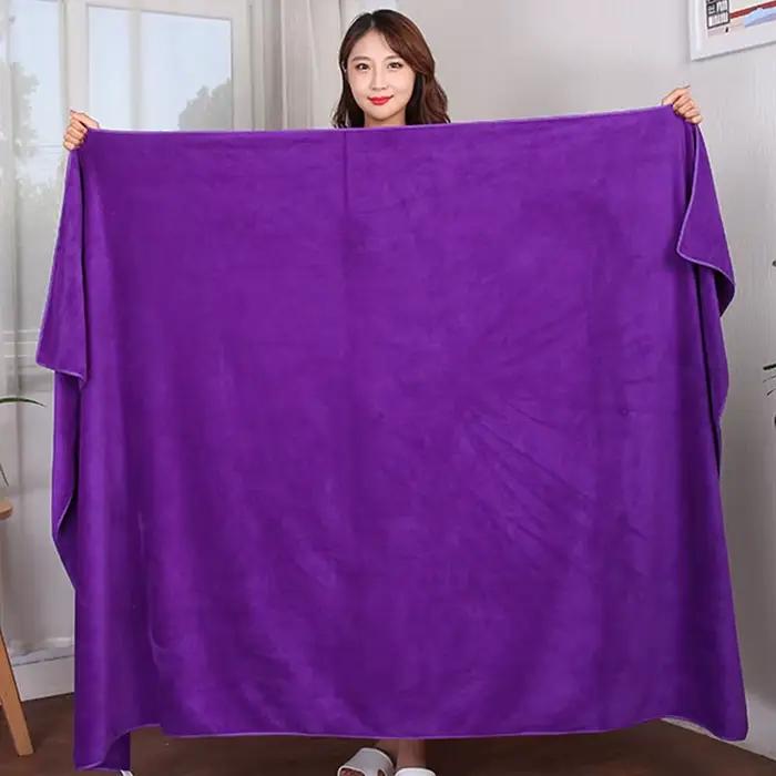 Serviette de bain en microfibre plus épaisse