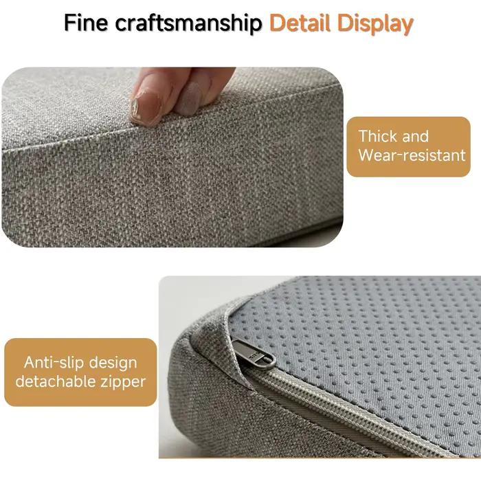 Coussin de banc personnalisé pour chaise