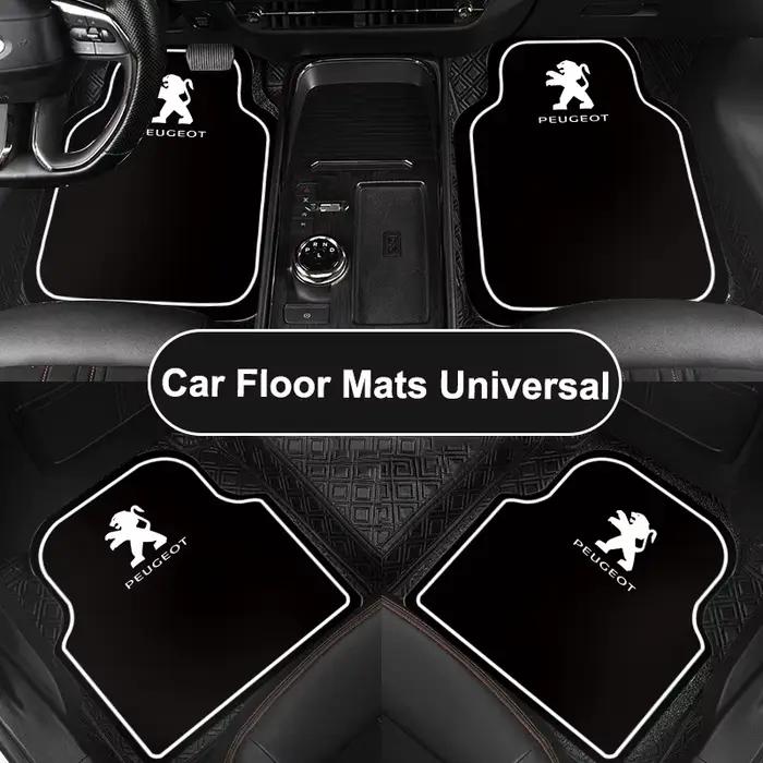 Tapis de sol de voiture avant et arrière, couverture de tapis automobile, pour Peugeot 107 206 307 308 3008 207 208 407 508, accessoires automobiles