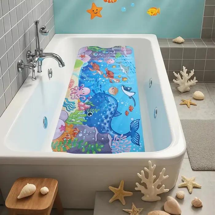 Tapis de baignoire Extra Long de dessin animé