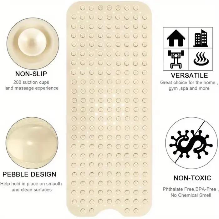 Tapis de baignoire antidérapant
