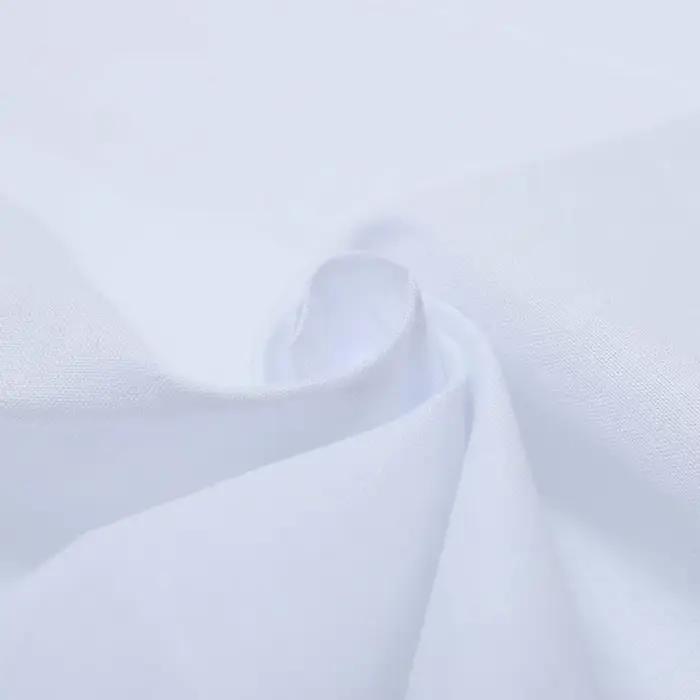 Serviettes carrées en coton blanc 40x40cm