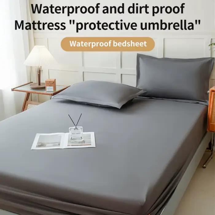 Drap-housse imperméable avec bande élastique à 360°