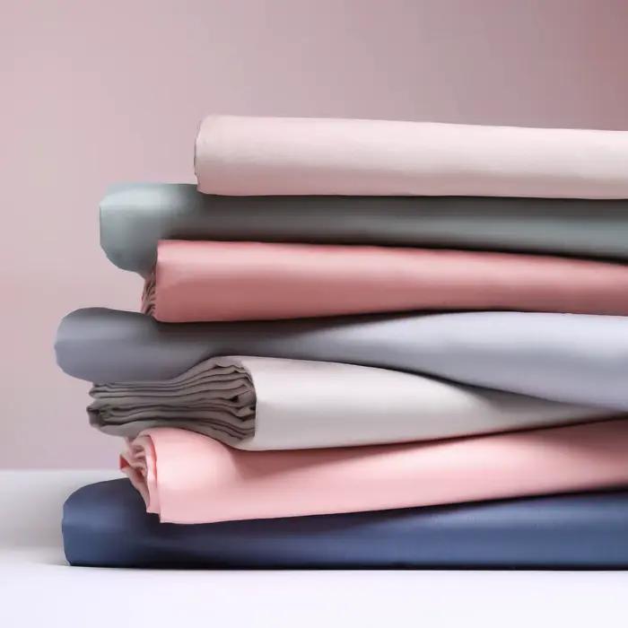 Drap de lit en coton égyptien doux