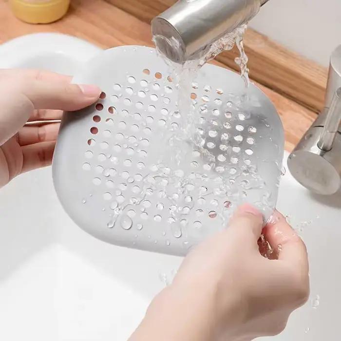Autocollant de drain carré en silicone