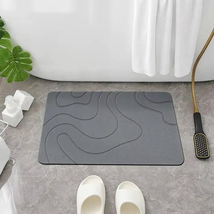 Tapis de salle de bain Super absorbant et antidérapant