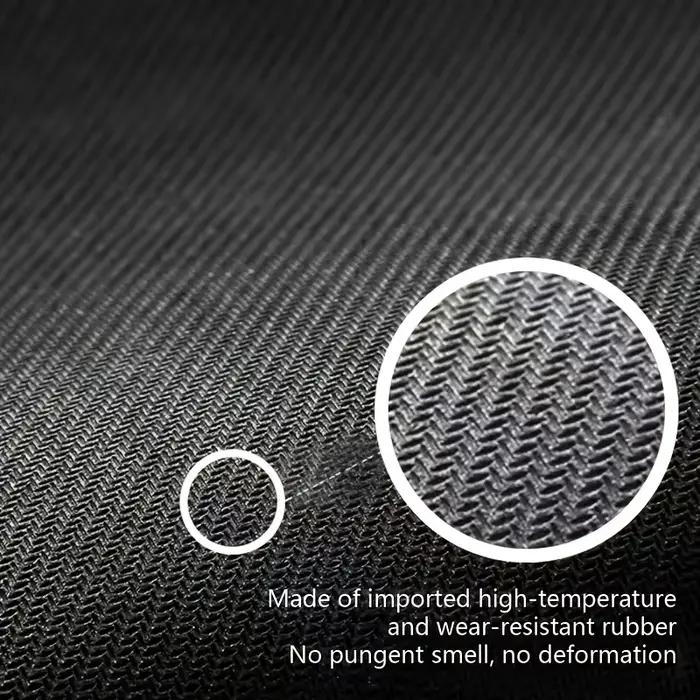 Tapis antidérapant de salle de bain de forme spéciale