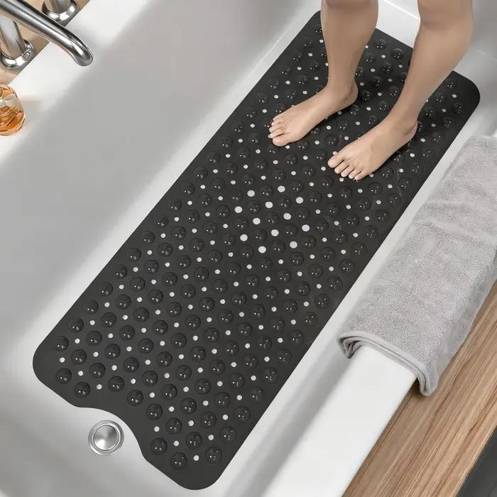 Tapis de baignoire Extra Long antidérapant 40x16 pouces