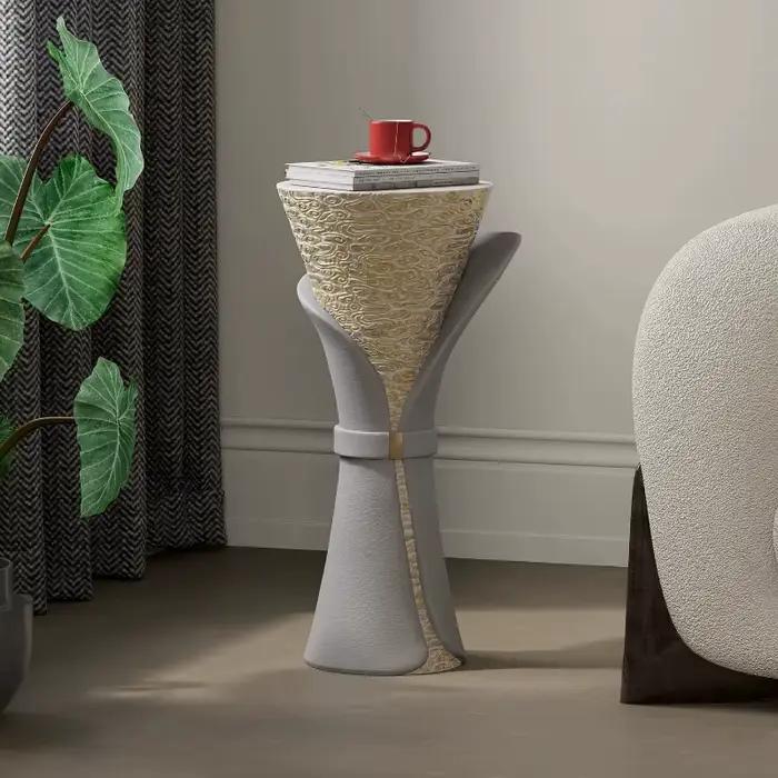 Petite table basse ronde pour salon
