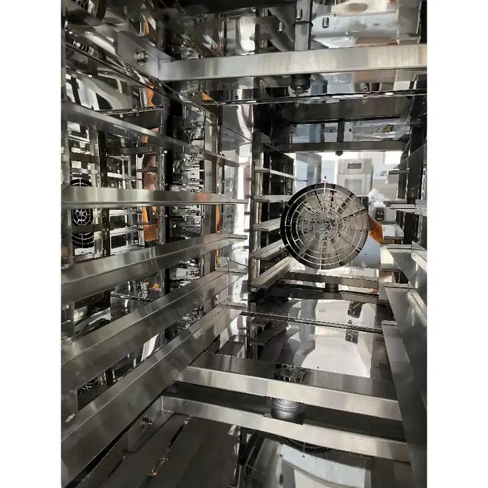 Four à convection commercial 360 °   Four électrique rotatif pour la cuisson uniforme, idéal pour les boulangeries, restaurants et services de traiteur, cuisson multifonctionnelle