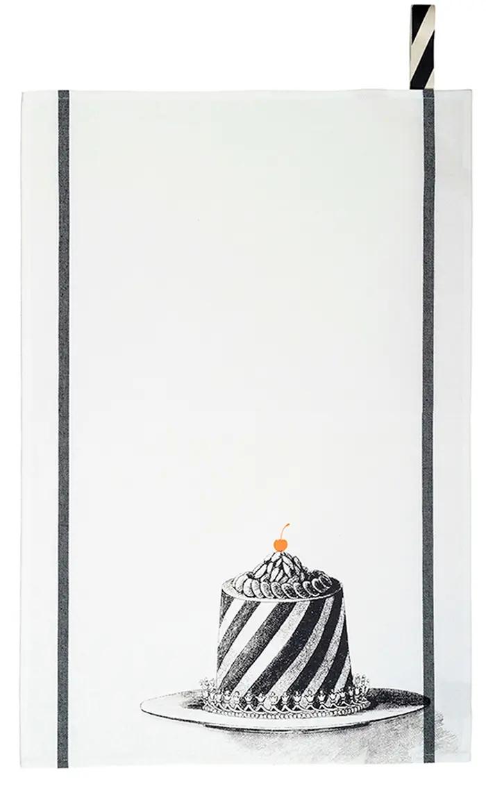 Torchon Charlotte Blanc 50 x 70