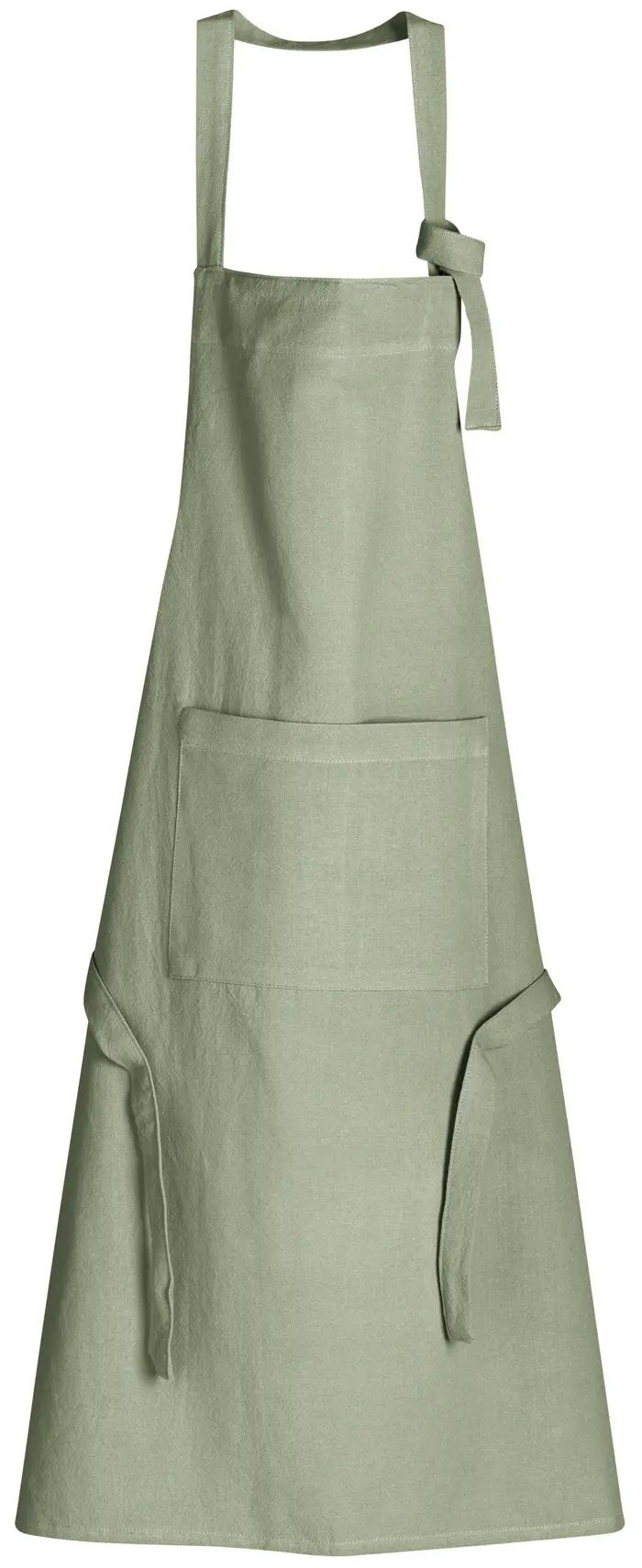 Tablier de cuisine recycl Ada Matcha 72 x 85
