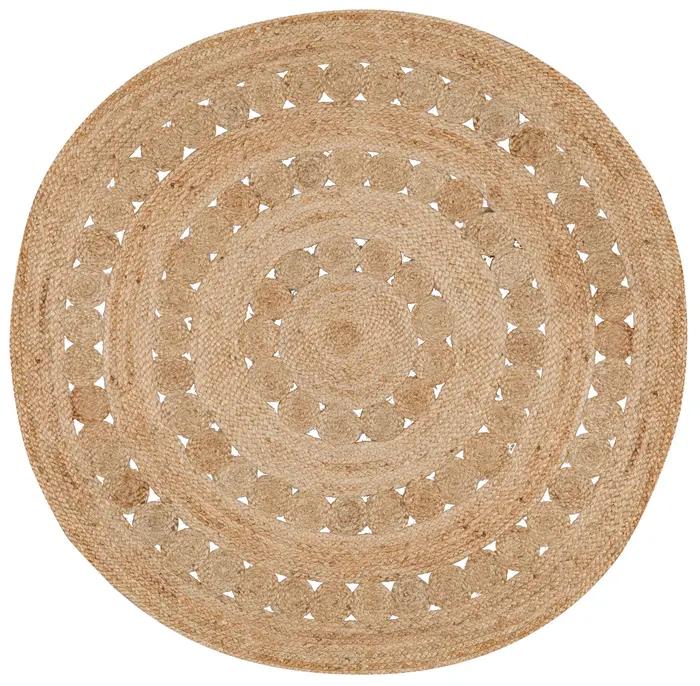 Tapis Patna Naturel diamtre 120