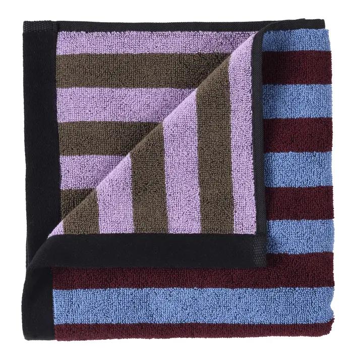 Serviette de toilette Charly Myrtille 50 x 100