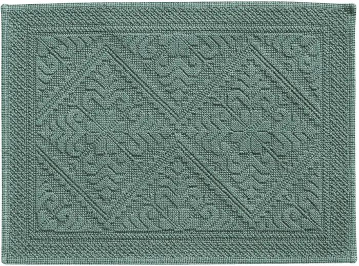 Tapis de Bain Enzo Vert de gris 54 X 64