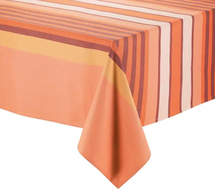 Nappe recycle Yuna enduite Terracotta 170 x 170