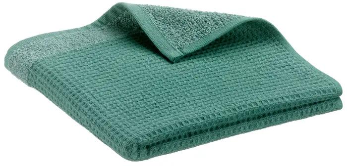 Drap de douche recycl Abby Emeraude 70 x 130