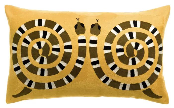 Coussin brod Yoka Mangue 40 x 65