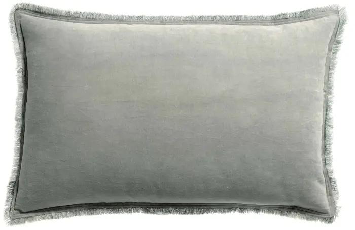 Coussin uni Fara Perle 40 x 65