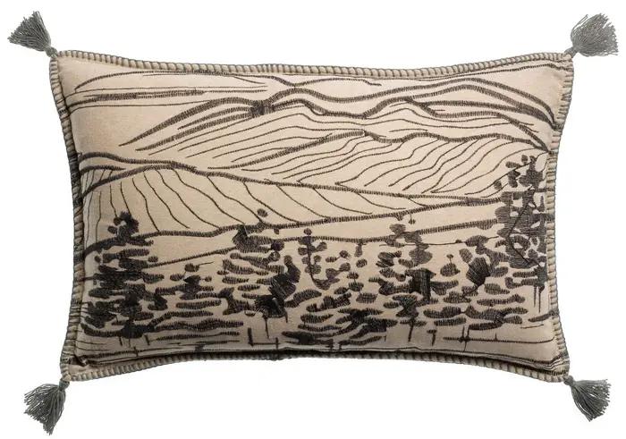Coussin brod Dusko Thym 40 x 65