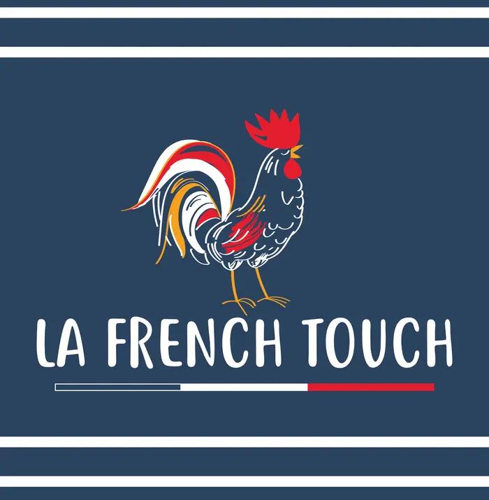 Tablier de cuisine La French Touch recycl Marine 72 x 90