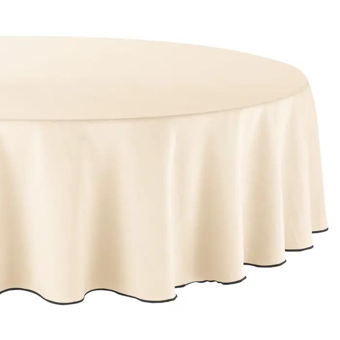 Nappe recycle Grace ronde Ficelle Diamtre 160