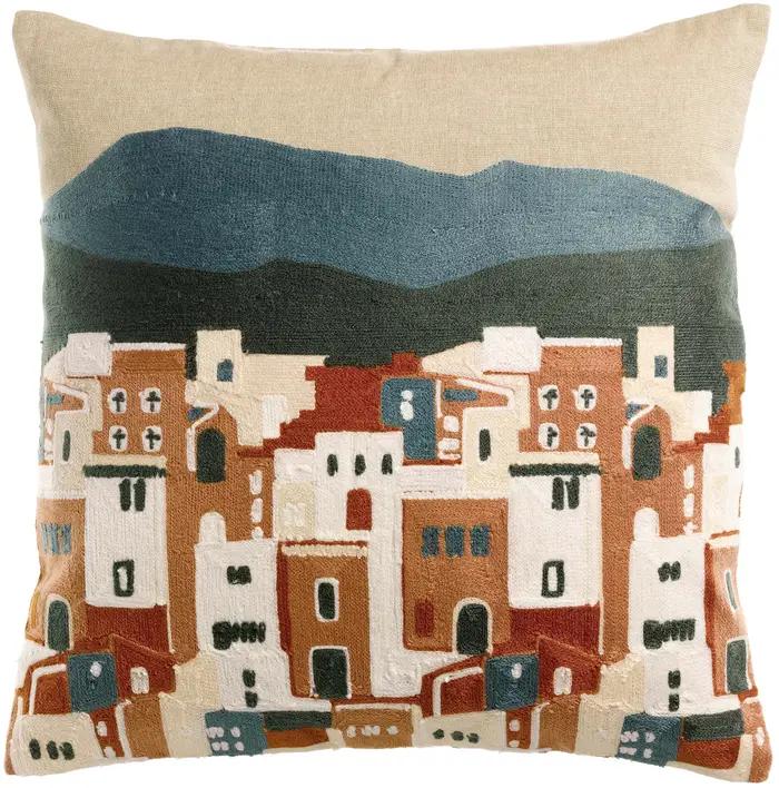 Coussin brod Elie Multico 45 x 45