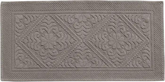 Tapis de bain uni Enzo Chamois 54 x 110