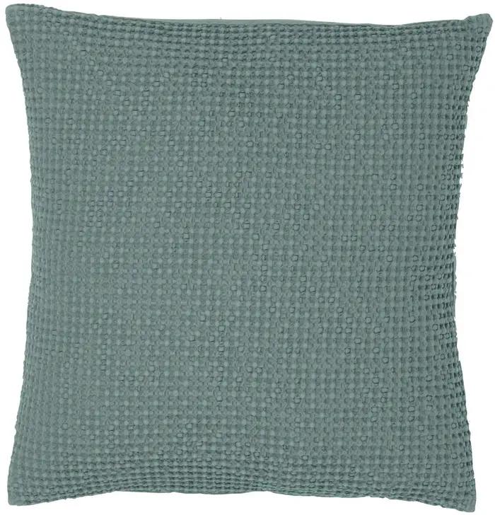 Coussin recycl Maia Vert de gris 45 x 45