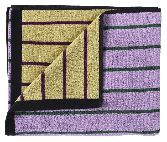 Maxi drap de bain Charly Lilas 100 x 160