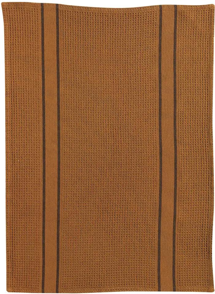 Torchon recycl Lars Caramel 50 x 70