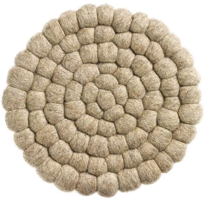Dessous de plat Brian recycl Naturel Diamtre 20