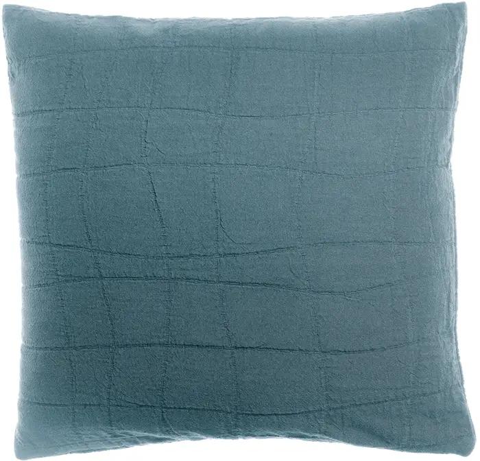 Coussin recycl Titou Acier 45 x 45