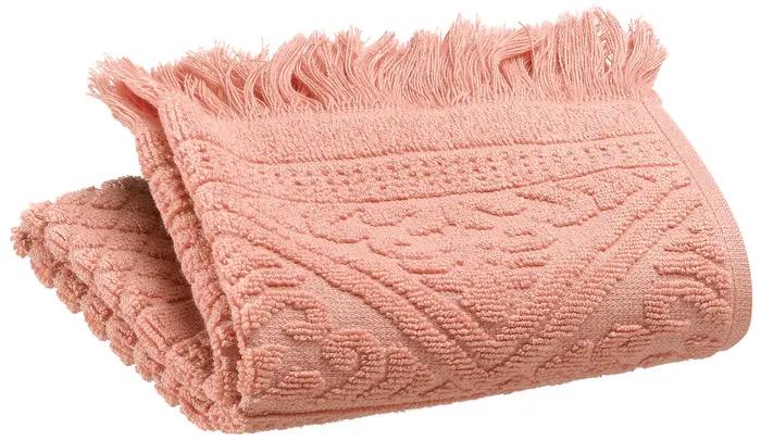 Serviette invit uni Zoe Argile 30 x 50