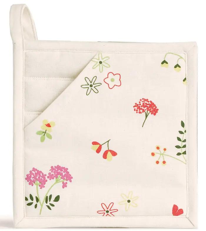 Manique 2 en 1 Gardenia recycl Ecru 20 x 20