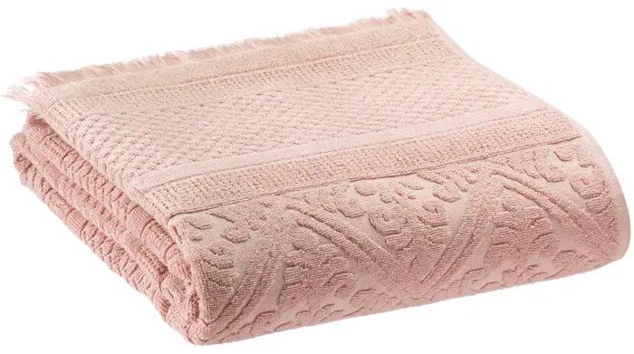 Drap de bain uni Zoe Aubepine 100 x 180