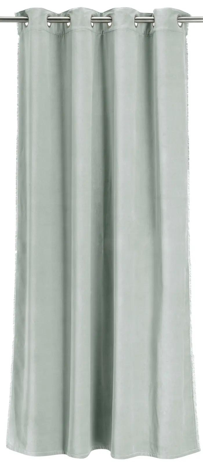 Rideau uni Fara Titane 135 x 280