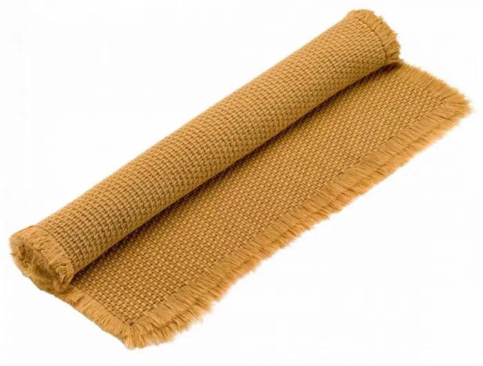 Tapis de bain uni Elly Bronze 54 x 110