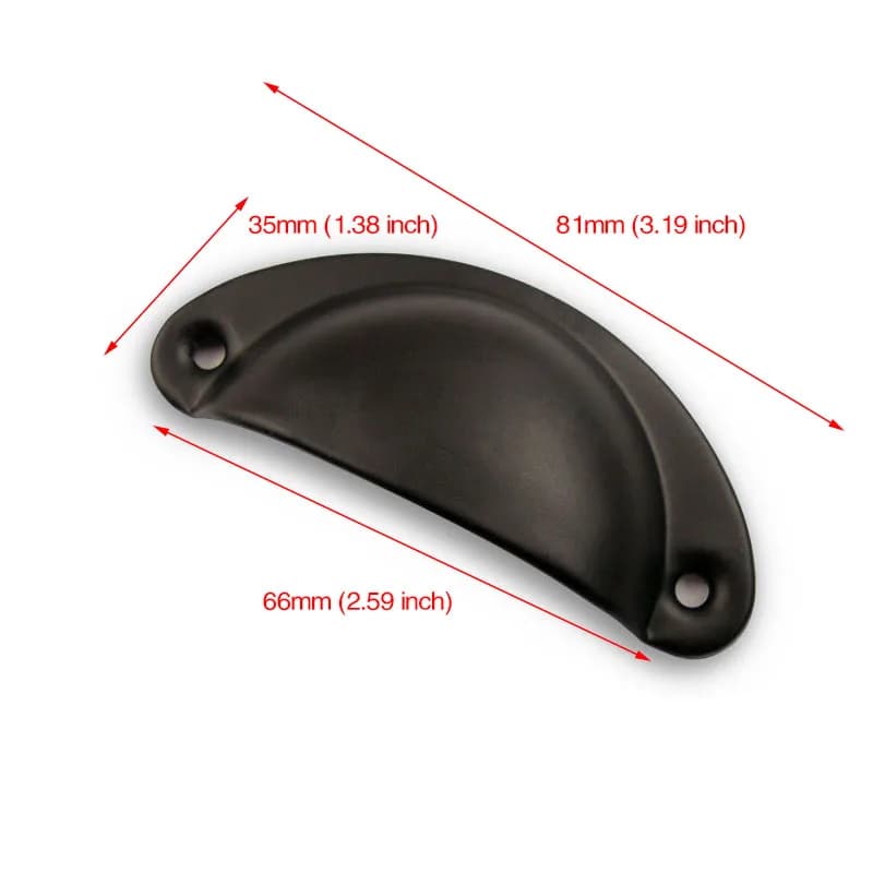 KAK 2 "~ 24" porte de cuisine T barre tirer poignée droite boutons armoire tirer diamètre 10mm poign