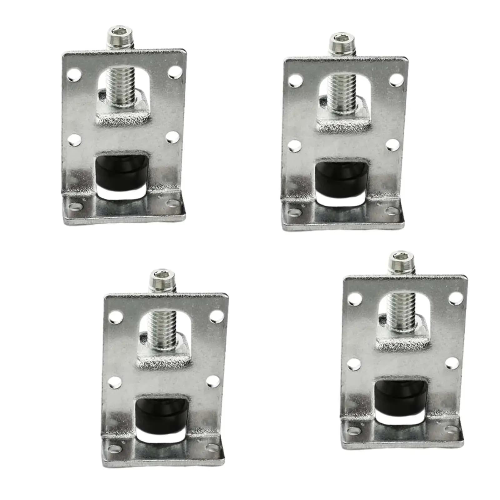 4x pied de nivellement réglable facile à installer pieds d'armoire Extension pieds de nivellement en