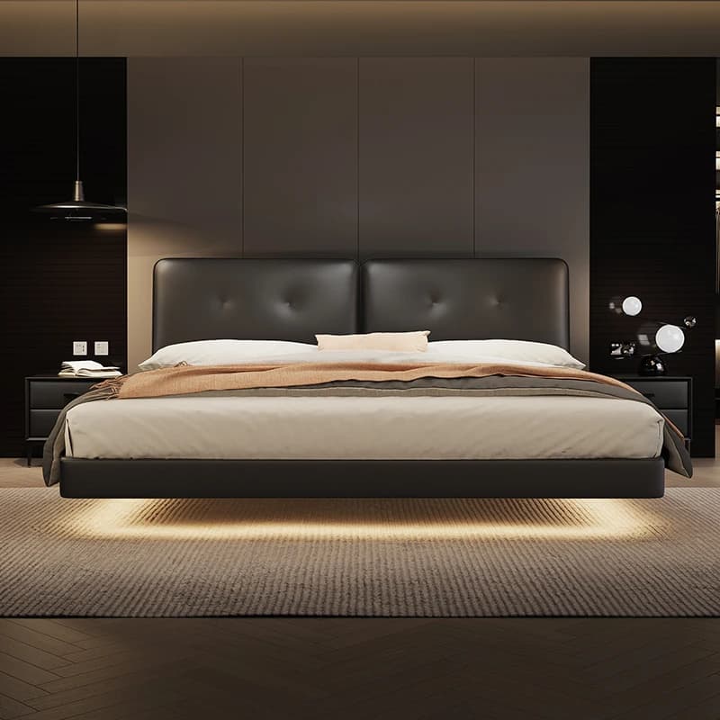 Lit rembourré pour enfants, minimaliste, Unique, têtes de lit, moderne, Double, ensemble de chambre 
