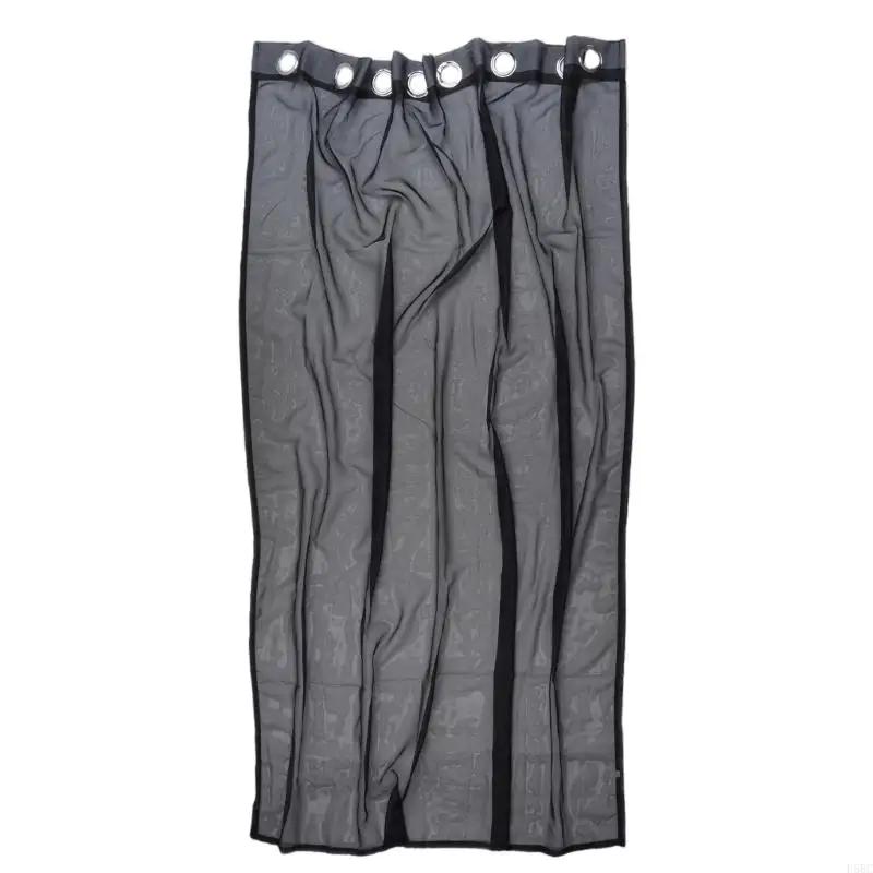 Rideau d'extérieur imperméable, contre lumière du soleil, temps, bouclier pluie en tissu Polyester p