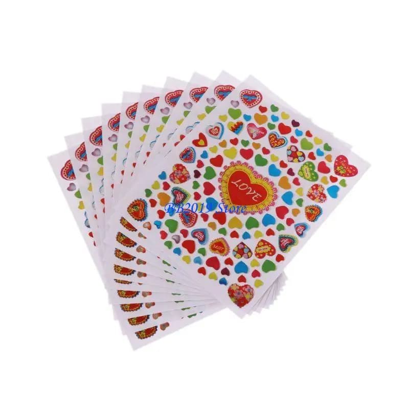 Q0KB – autocollants louange motivants, 10 feuilles, papeterie, accessoires traitement, ensemble fave