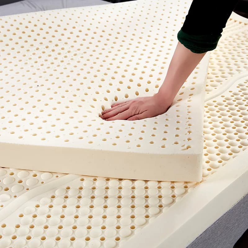 Matelas en latex 100% naturel importé de Thaïlande, caoutchouc pur, lit de 1.8m, 2.0m d'épaisseur, c