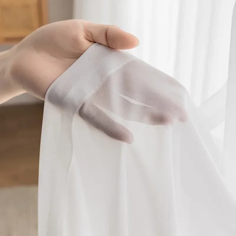 Rideaux de fenêtre occultants en coton et lin épais français, beiges, pour salon, chambre à coucher